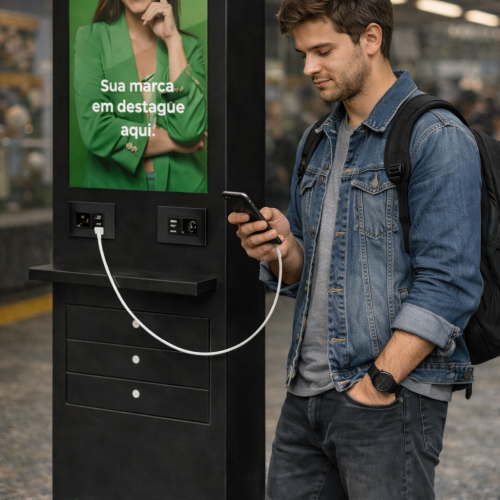 RECARREGAÊ: franquia de mídia indoor que transforma recarga de celular em mídia para marcas